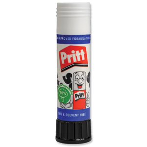 Pritt Stick Glue Solid Washable Non-toxic Medium 20g Ref 45552234 [Pack 6] Ident: 350A