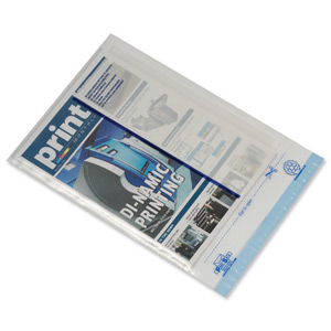 PostSafe LightWeight Envelopes Polythene Clear C5 W165xH230mm Peel and Seal Ref P20 [Pack 100] Ident: 129A