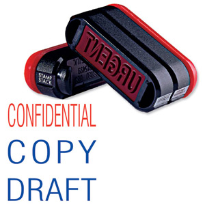 Trodat 3-in-1 Stamp Stack Professional - Confidential - Copy - Draft Ref 11164 Ident: 345B