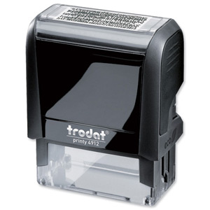 Trodat Identity Protection Stamp Self-inking 46x18mm Ref 53905 Ident: 345E