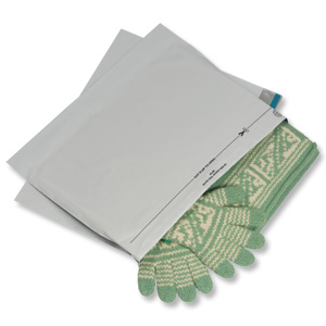 PostSafe LightWeight Envelopes Polythene White Opaque C3 W335xH430mm Peel and Seal Ref PL32 [Pack 100] Ident: 129A
