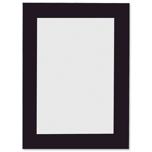 Durable Magaframe A5 Self Adhesive Black Ref 487101 [Pack 2] Ident: 290A