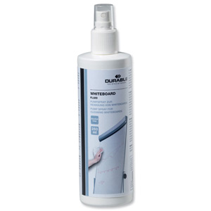 Durable Whiteboard Cleaning Fluid Pump Spray 250ml Bottle Ref 575719 Ident: 264A