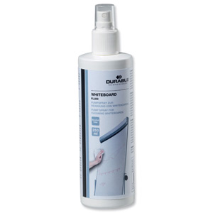 Durable Whiteboard Cleaning Fluid Pump Spray 250ml Bottle Ref 575719