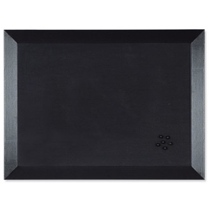 BiSilque Kamashi Contemporary Notice Board W600xH450 Black Ref FB04361012 Ident: 268B