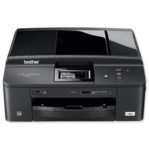 Brother Network Inkjet Multi-Function A4 Printer Print Copy and Scan Ref DCP-J725DW Ident: 695E