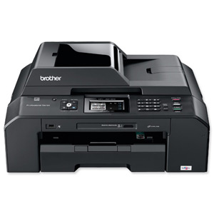 Brother Multifunction Inkjet Printer Duplex Mono 35ppm Colour 27ppm 6000x1200dpi A3 Ref MFC-J5910DW Ident: 693F