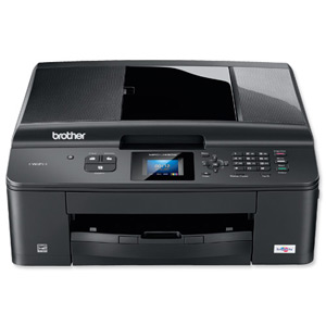 Brother Network Inkjet Multi-Function A4 Printer Print Copy Fax and Scan Ref MFC-J430W Ident: 694A