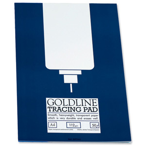 Heavyweight Tracing Pad 112gsm 50 Sheets A4 Ident: 49A
