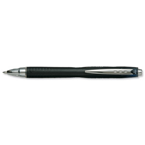 Uni-ball Jetstream RT Rollerball Pen Retractable 1.0mm Tip 0.45mm Line Black Ref 9008020 [Pack 12] Ident: 68B