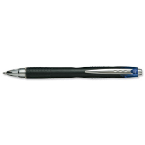 Uni-ball Jetstream RT Rollerball Pen Retractable 1.0mm Tip 0.45mm Line Blue Ref 9008021 [Pack 12] Ident: 68B