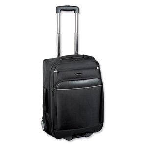 Lightpak Executive Overnight Trolley with Detachable Laptop Case Capacity 17in Nylon Black Ref 92700 Ident: 769G