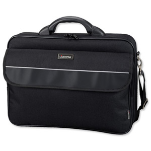 Lightpak Elite Small Laptop Case Nylon Capacity 15.4in Black Ref 46110 Ident: 768F