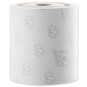 Lotus Professional NextTurn Hand Towel 640 Sheet Rolls Two-ply White Ref 5892290 [Packed 6] Ident: 595E