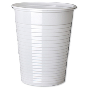 Cup for Cold Drinks Non Vending Machine 7oz 200ml White [Pack 100] Ident: 629E