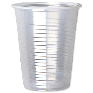 Cup for Cold Drinks Plastic Non Vending Machine 7oz 200ml Clear [Pack 100] Ident: 625E