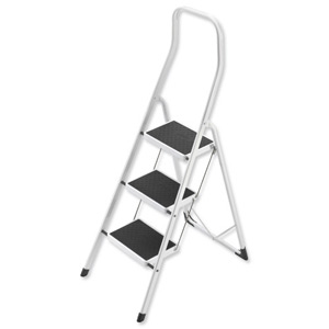 Safety Steps Folding Safety Rail H0.5m 3 Treads Capacity 150kg H2.49m 6.6kg