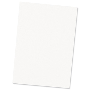 Coloured Card Smooth 200gsm 700x500mm White [25 Sheets]