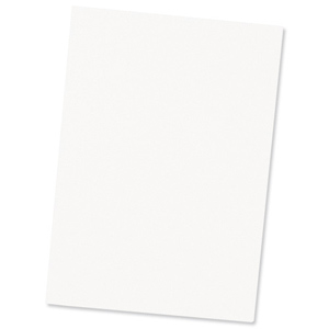 Coloured Card Smooth 200gsm 700x500mm White [25 Sheets] Ident: 17A