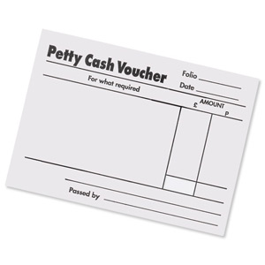 5 Star Petty Cash Pad 160 Pages 88x138mm [Pack 5] Ident: 54E