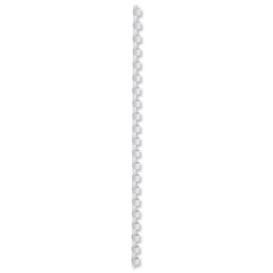 5 Star Binding Combs Plastic 21 Ring 55 Sheets A4 8mm White [Pack 100]