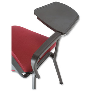 Trexus Arms as Pair with Writing Tablet Right-handed for Stacking Chair Ident: 408C