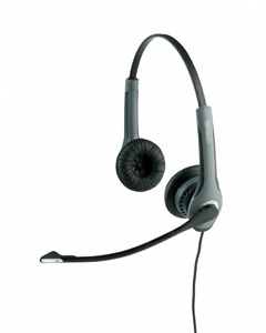 Jabra GN 2000 Cabled Duo Headset Ref 2009-820-104 Ident: 677B