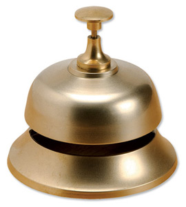 Trade Counter Bell Brass Ref N382