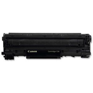 Canon CRG-728 Laser Toner Cartridge Page Life 2100pp Black Ref 3500B002 Ident: 798J