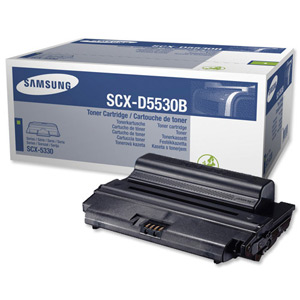Samsung Laser Toner Cartridge Page Life 8000pp Black Ref SCXD5530B/ELS Ident: 833A