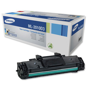 Samsung Laser Toner Cartridge Page Life 3000pp Black Ref ML2010D3/ELS