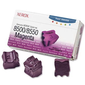 Xerox Ink Sticks Solid Page Life 3000pp Magenta Ref 108R00670 [Pack 3]