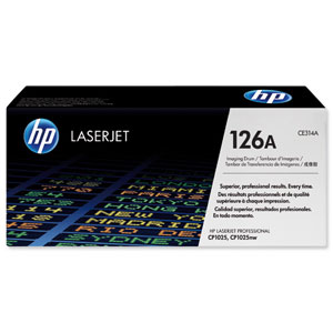 Hewlett Packard [HP] No. 126A Laser Drum Unit Page Life 14000pp Black/7000pp Colour Ref CE314A Ident: 692I