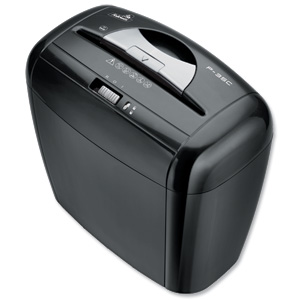 Fellowes Powershred P-35C Shredder 3.9x50mm Cross Cut 12 Litre DIN3 5 Sheet W362xD214xH384mm Ref 3213701