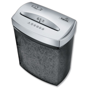 Fellowes Powershred P-70CM Shredder 3.9x48mm Cross Cut 17 Litre DIN3 7 Sheet W342xD226xH380mm Ref 34347