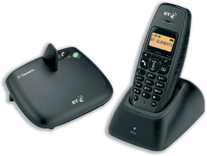 BT Elements Telephone Cordless with Keypad Lock 1000m Range 50 SMS Store 50 Speed Dials Ref Elements