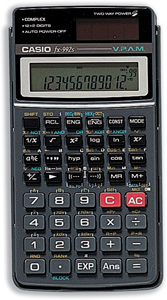 Casio Calculator Scientific Battery/Solar-power 12 plus2 Digit 383 Functions 73x144x9mm Ref FX992S-HB