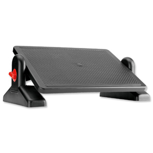 Office Footrest ABS Plastic Easy Tilt H115-145mm Platform 415x305mm Ident: 751D