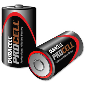 Duracell Procell Battery Alkaline 1.5V C Ref MN1400 [Pack 10] Ident: 648D