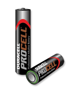Duracell Procell Battery Alkaline 1.5V AAA Ref MN2400 [Pack 10] Ident: 648D