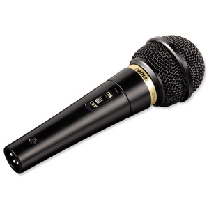 Hama Dynamic Microphone DM 65 Black Ref 046065 Ident: 252B