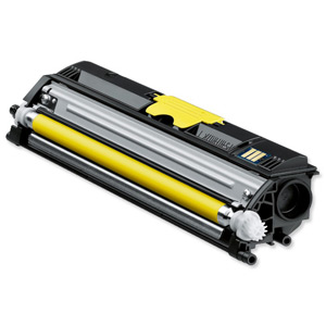 Konica Minolta Laser Toner Cartridge High Capacity Page Life 2500pp Yellow Ref A0V306H Ident: 820G