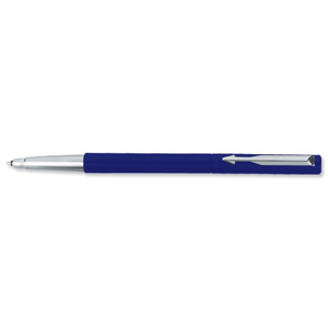 Parker Vector Standard Rollerball Durable with Stainless Steel Nib and Trim Blue Ref S0705340 Ident: 86D