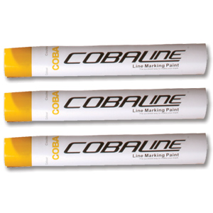 Cobaline Marking Spray CFC-free Fast-dry 750ml Yellow Ref QLL00007P [Pack 6]