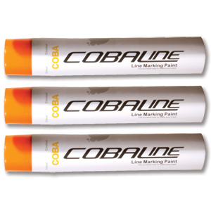 Cobaline Marking Spray CFC-free Fast-dry 750ml Orange Ref QLL00017P [Pack 6] Ident: 515B