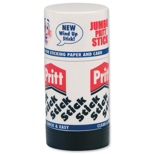 Pritt Stick Glue Solid Washable Non-toxic Jumbo 95g Ref 45552966 [Pack 6] Ident: 350A