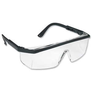 KSP Wraparound Visispec Spectacles Polycarbonate Clear Lens Ref ASA240-021-100 Ident: 525D