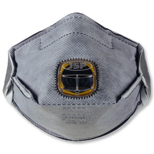 Typhoon 326 Mask FFP2 Fold-flat Typhoon-valve System Adjustable Strap Ref BEY150-201-AG1 [Pack 10] Ident: 526G