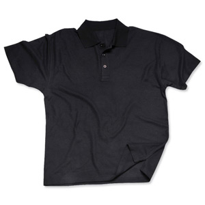 Portwest Polo Shirt Polyester & Cotton Rib-knitted Collar Black Extra Large Ref B210BLKXLGE Ident: 528B