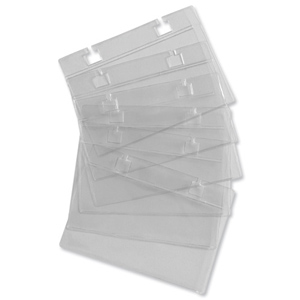 Business Card Sleeves for 105x74mm Refill Cards [Pack 50] Ident: 340E